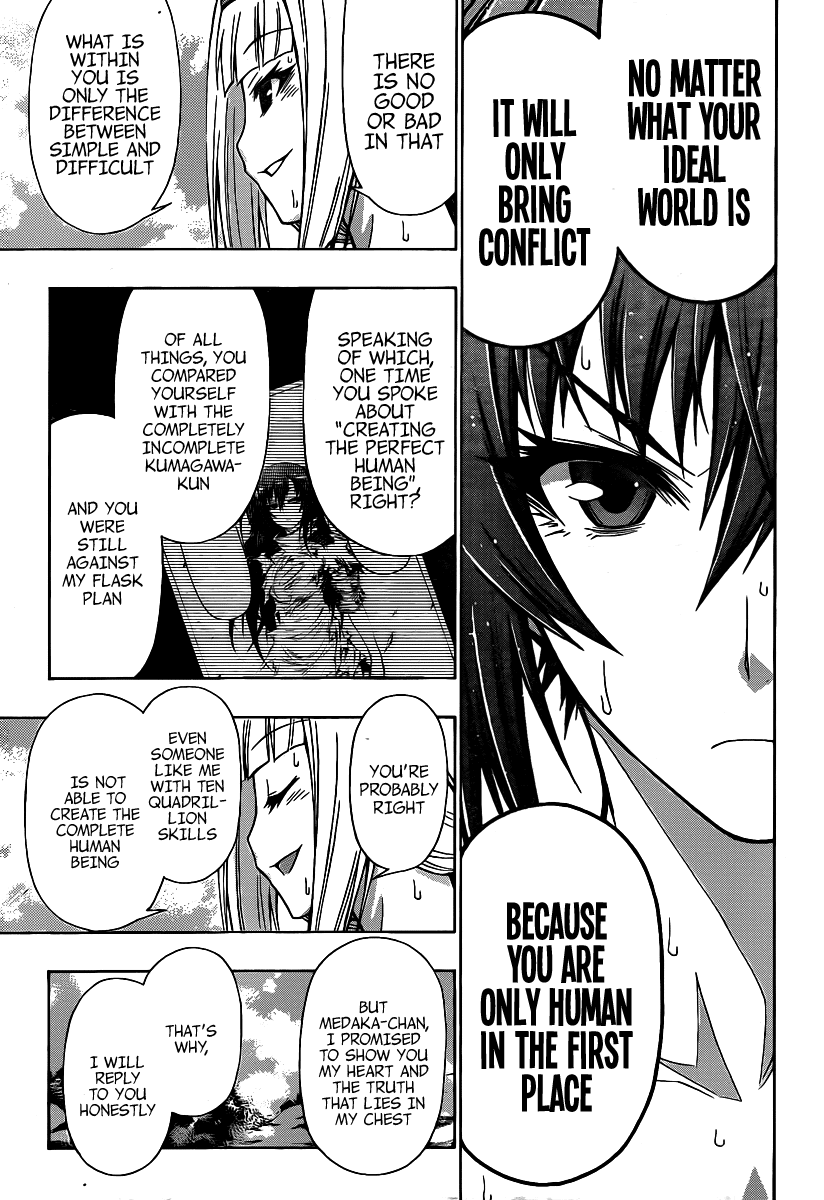 Medaka Box Chapter 103 page 8 - Chapter 103 : The 103rd Suggestion - If I Am Be Able To Do That There Will Be No P...