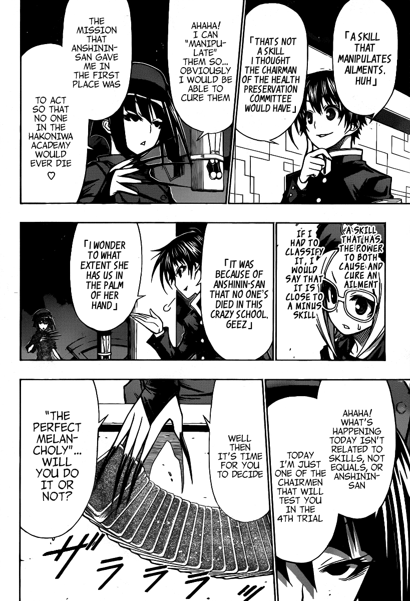 Medaka Box Chapter 104 page 3 - Chapter 104 : The 104th Suggestion - A Skill Holder And an Unskilled