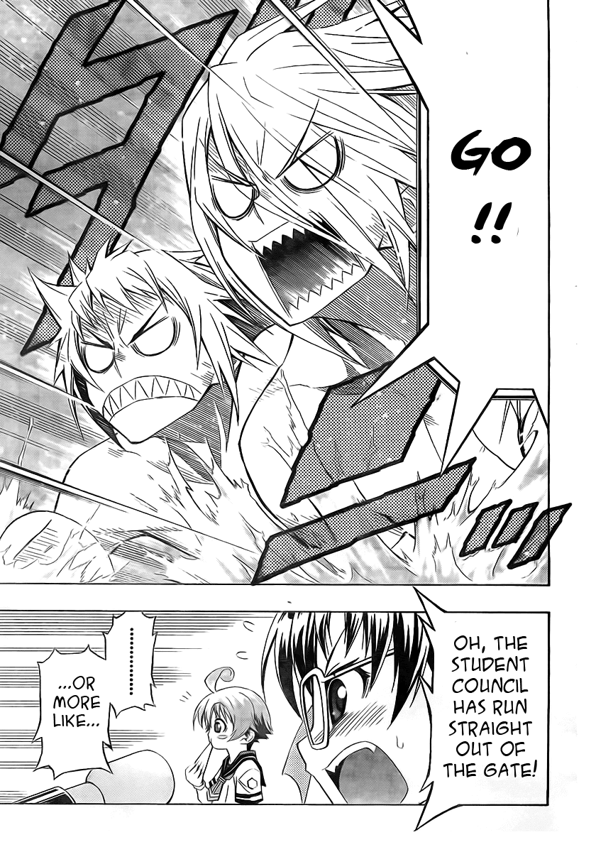 Medaka Box Chapter 11 page 9 - Chapter 11 : The 11th Suggestion - I Never Expected You to Understand