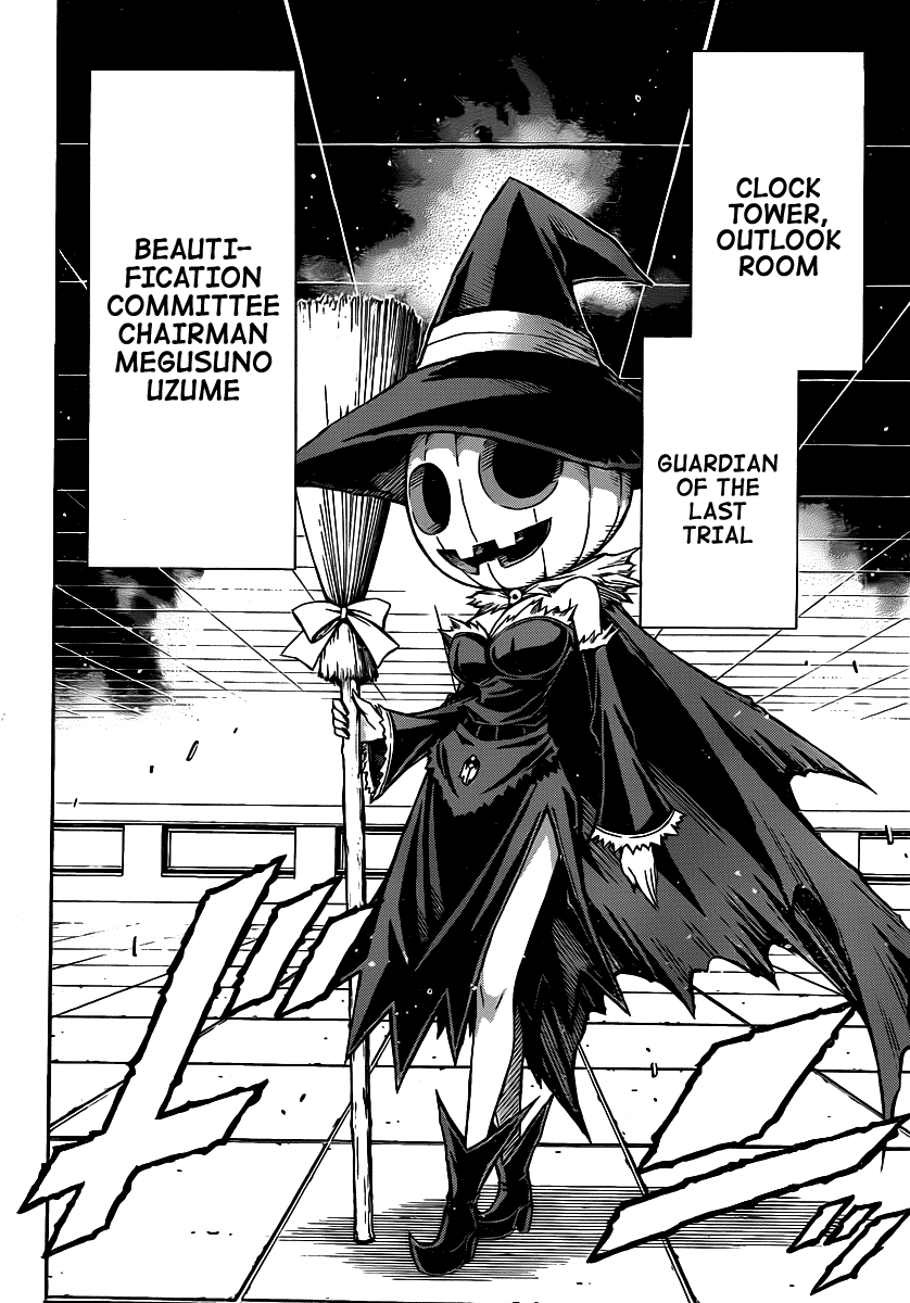 Medaka Box Chapter 110 page 13 - Chapter 110 : The 110th Suggestion - You Can't See It But