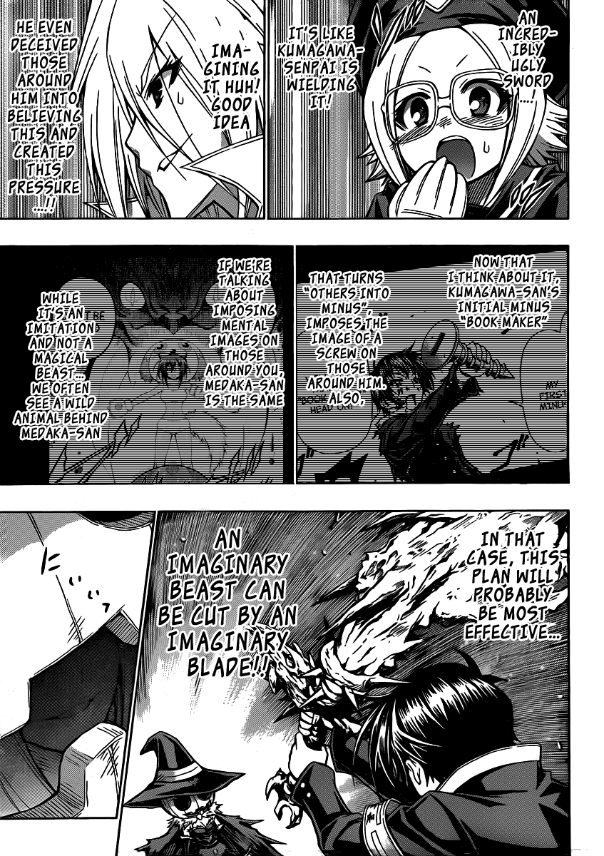 Medaka Box Chapter 111 page 11 - Chapter 111 : The 111st Suggestion - Playing Around Is the Right Idea
