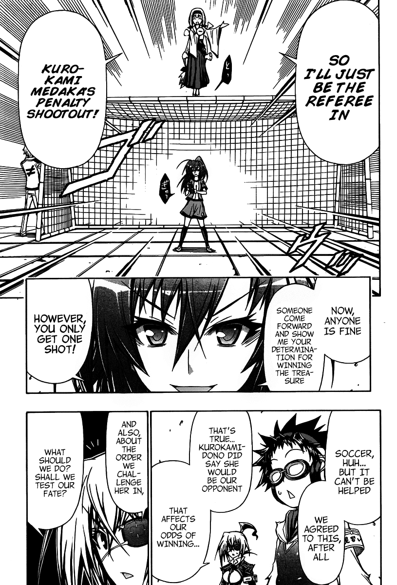 Medaka Box Chapter 113 page 14 - Chapter 113 : The 113rd Suggestion - Meda Trial + Omake