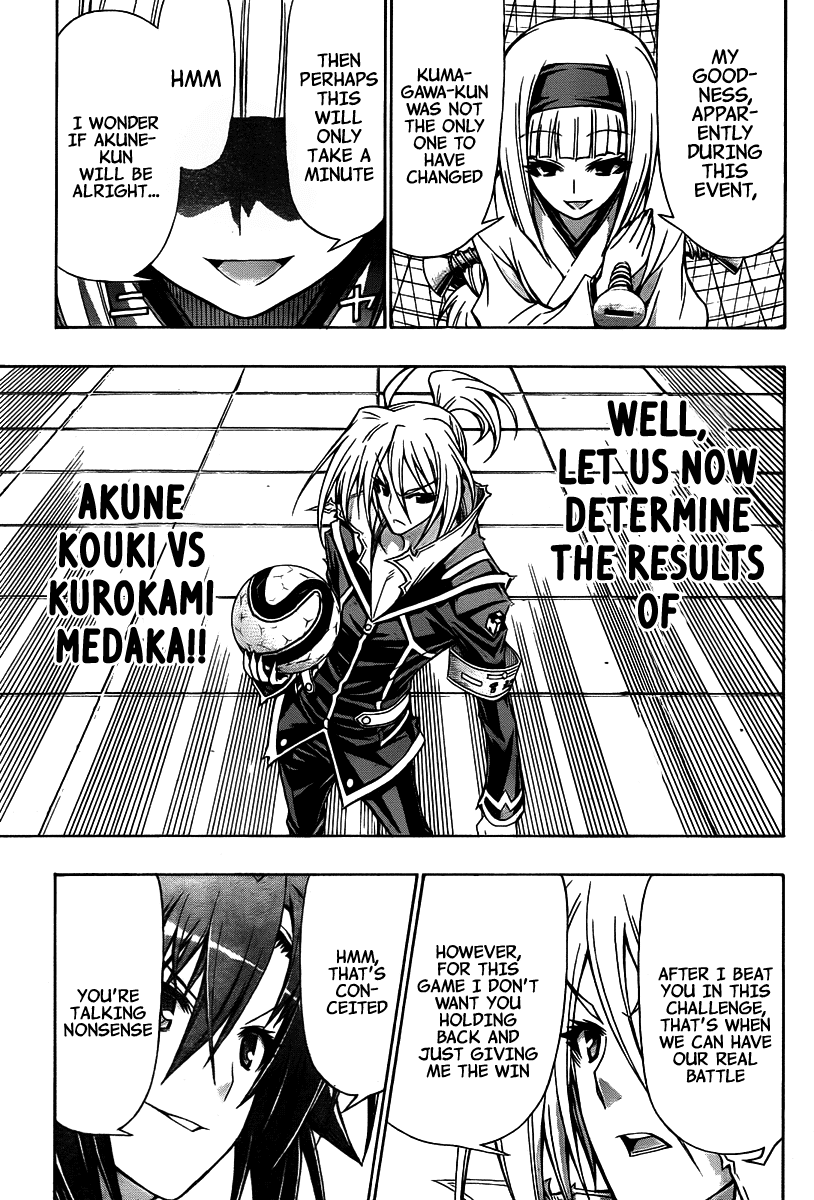 Medaka Box Chapter 113 page 16 - Chapter 113 : The 113rd Suggestion - Meda Trial + Omake
