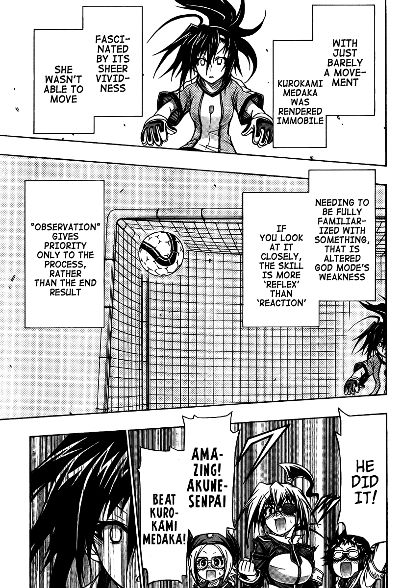 Medaka Box Chapter 113 page 20 - Chapter 113 : The 113rd Suggestion - Meda Trial + Omake