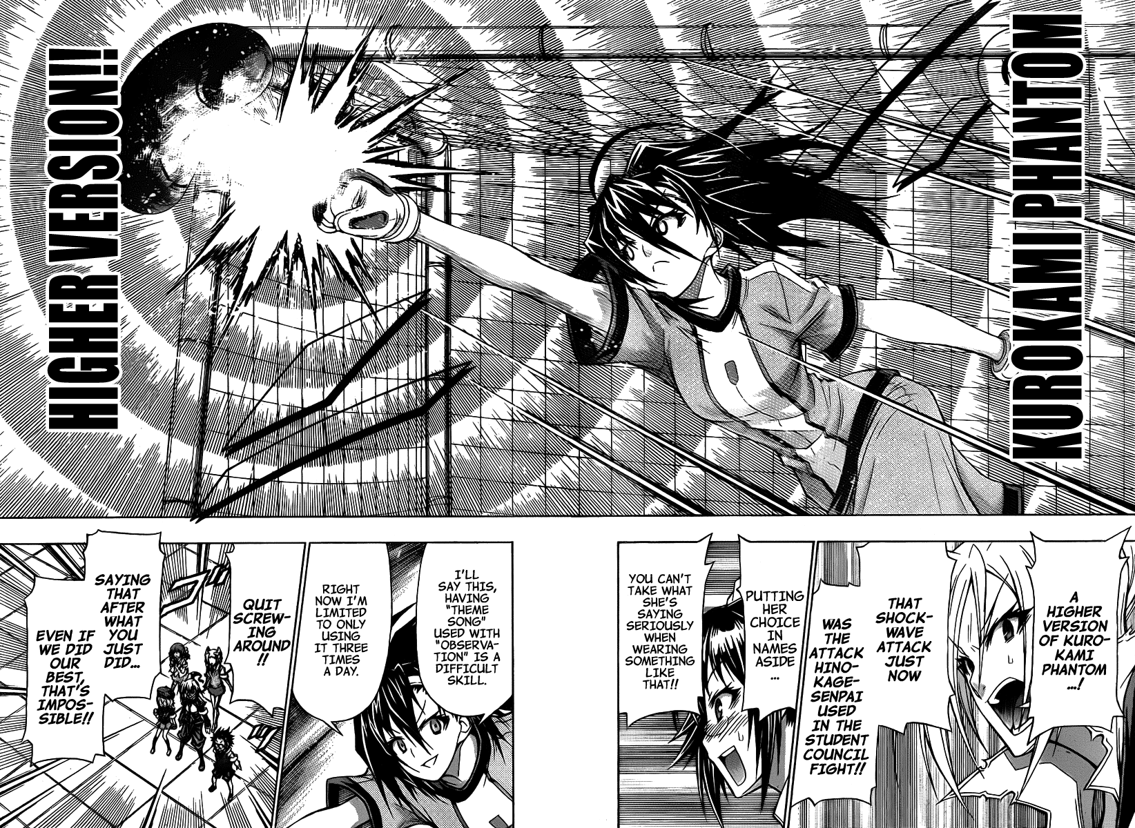 Medaka Box Chapter 113 page 21 - Chapter 113 : The 113rd Suggestion - Meda Trial + Omake