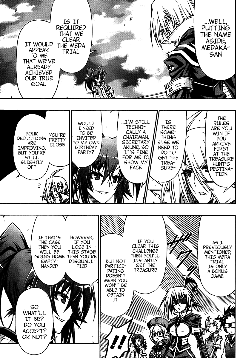 Medaka Box Chapter 113 page 8 - Chapter 113 : The 113rd Suggestion - Meda Trial + Omake