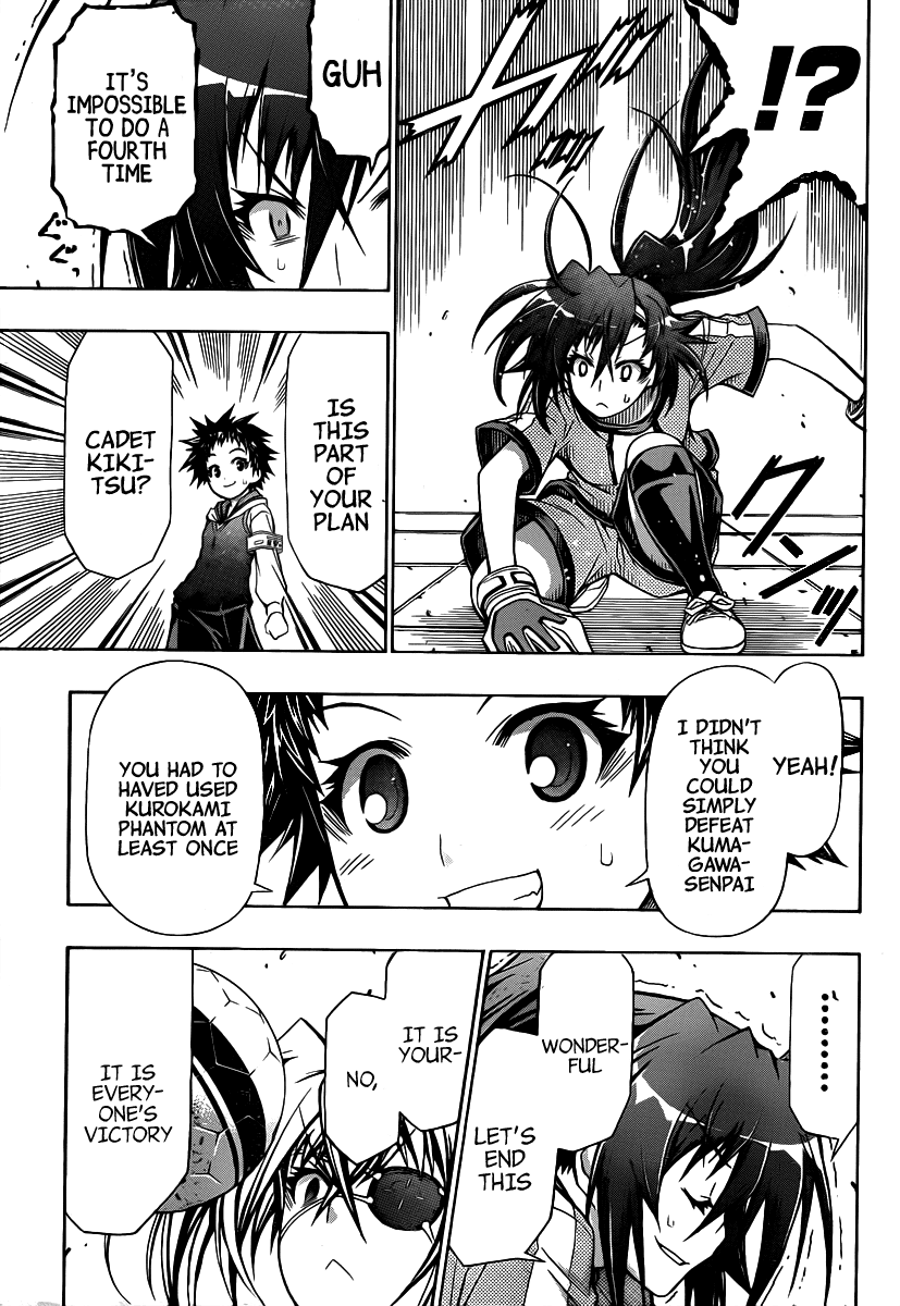 Medaka Box Chapter 114 page 17 - Chapter 114 : The 114th Suggestion - We Might Beat Kurokami Medaka