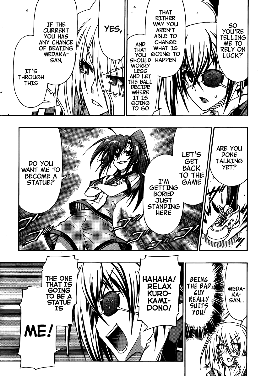 Medaka Box Chapter 114 page 5 - Chapter 114 : The 114th Suggestion - We Might Beat Kurokami Medaka