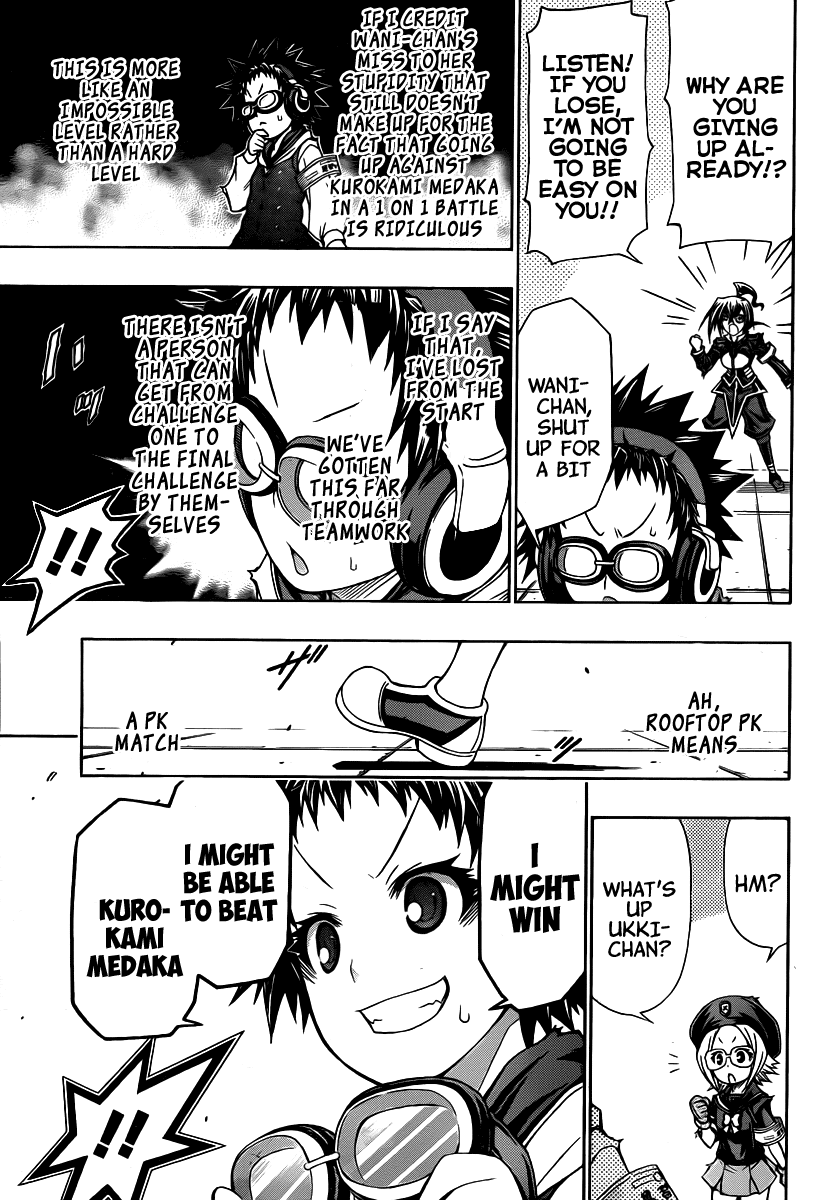 Medaka Box Chapter 114 page 7 - Chapter 114 : The 114th Suggestion - We Might Beat Kurokami Medaka