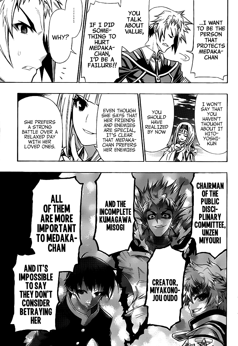Medaka Box Chapter 116 page 12 - Chapter 116 : The 116th Suggestion - I