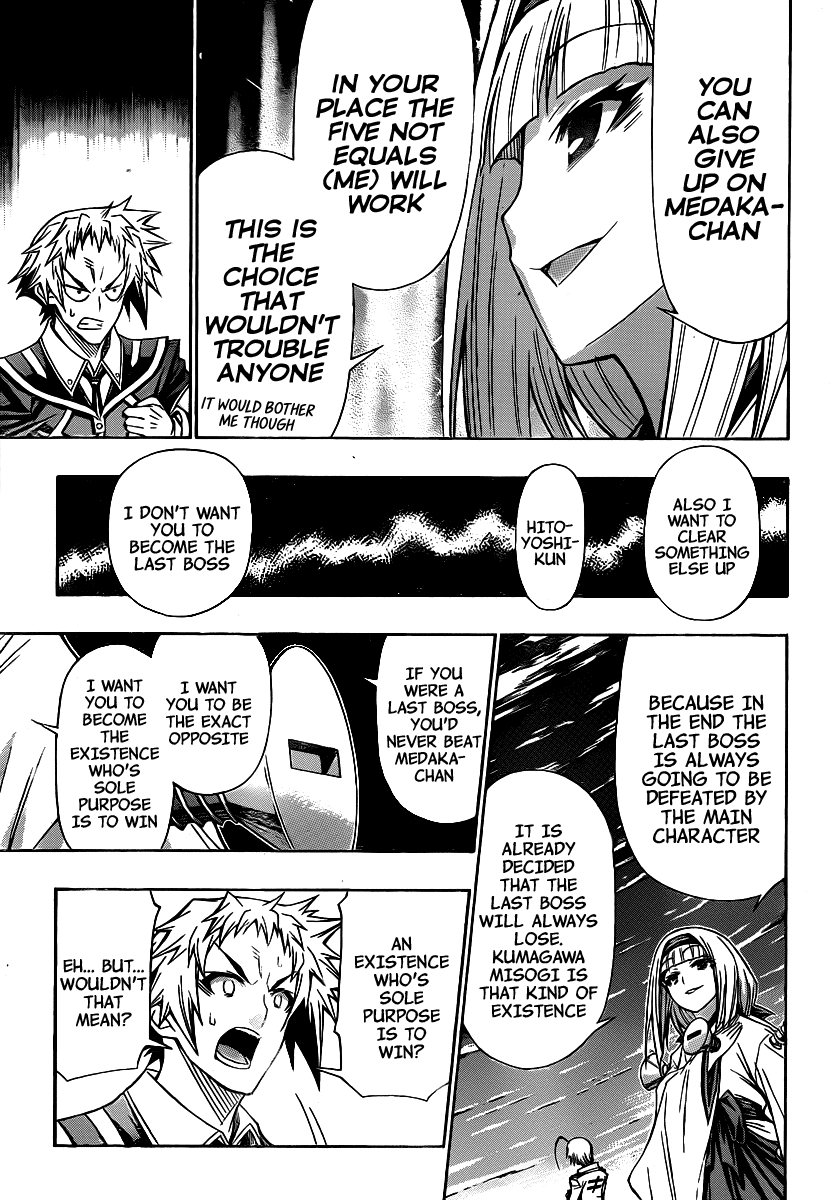 Medaka Box Chapter 116 page 14 - Chapter 116 : The 116th Suggestion - I
