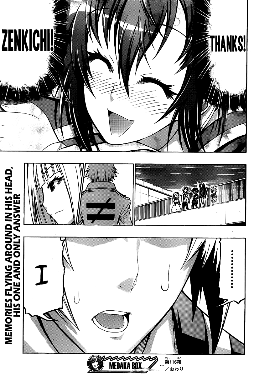Medaka Box Chapter 116 page 23 - Chapter 116 : The 116th Suggestion - I