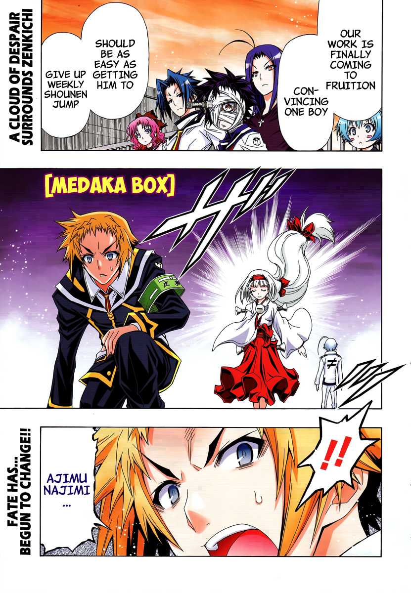 Medaka Box Chapter 116 page 3 - Chapter 116 : The 116th Suggestion - I
