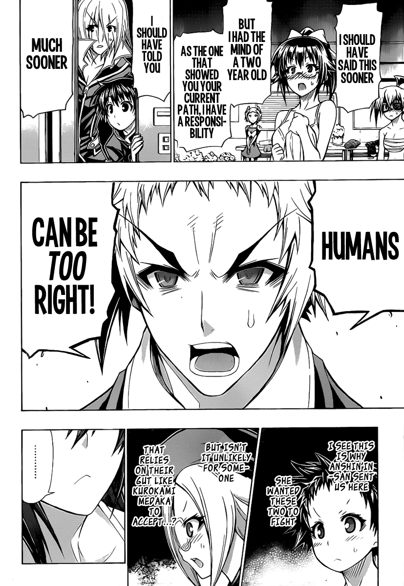 Medaka Box Chapter 117 page 16 - Chapter 117 : The 117th Suggestion - You Are...