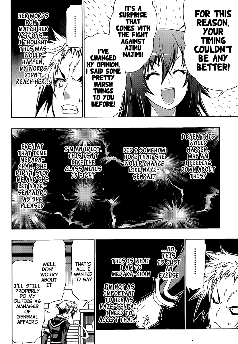 Medaka Box Chapter 117 page 18 - Chapter 117 : The 117th Suggestion - You Are...