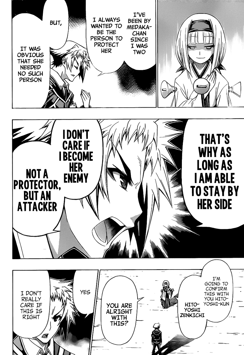 Medaka Box Chapter 117 page 4 - Chapter 117 : The 117th Suggestion - You Are...