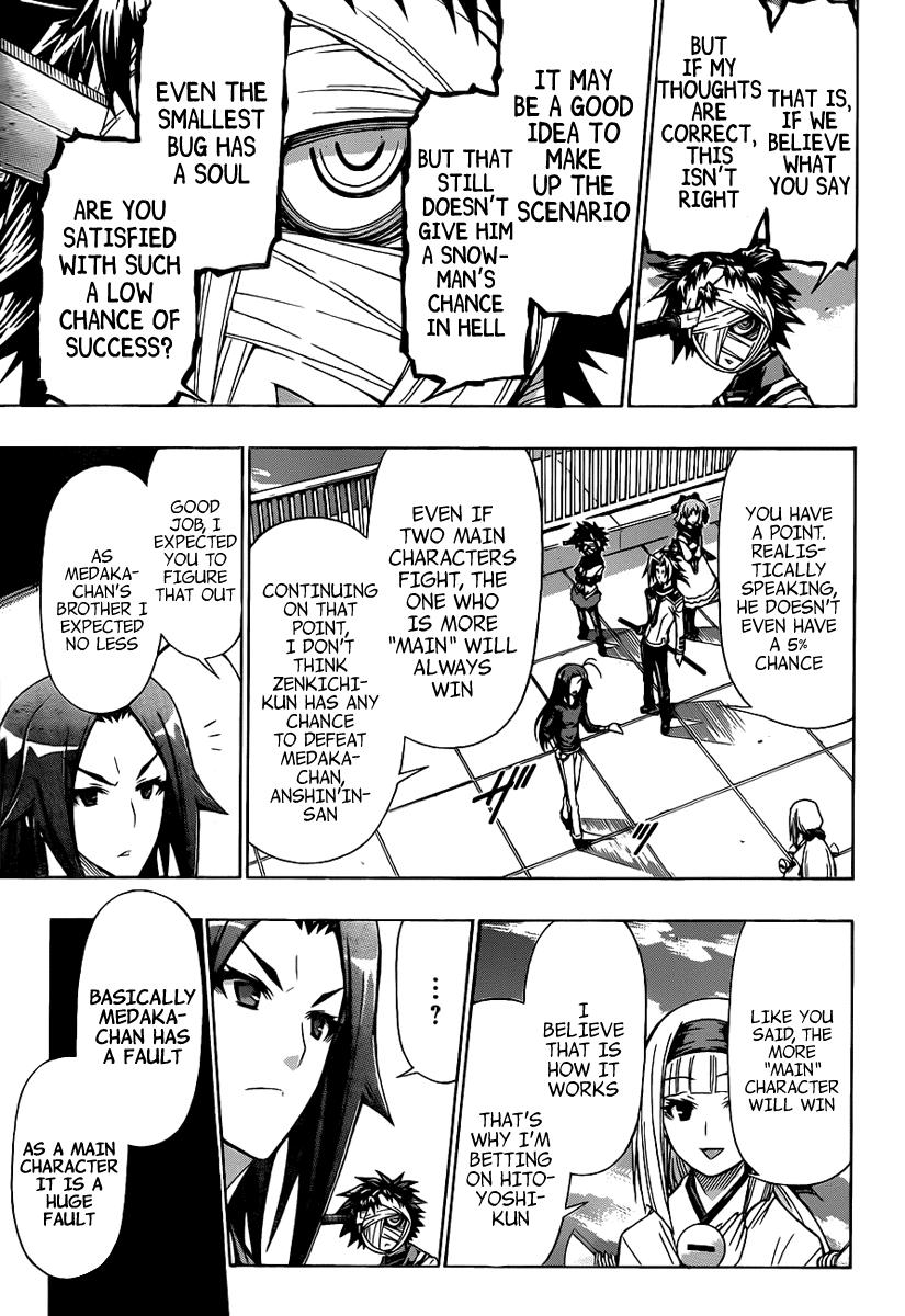 Medaka Box Chapter 117 page 9 - Chapter 117 : The 117th Suggestion - You Are...