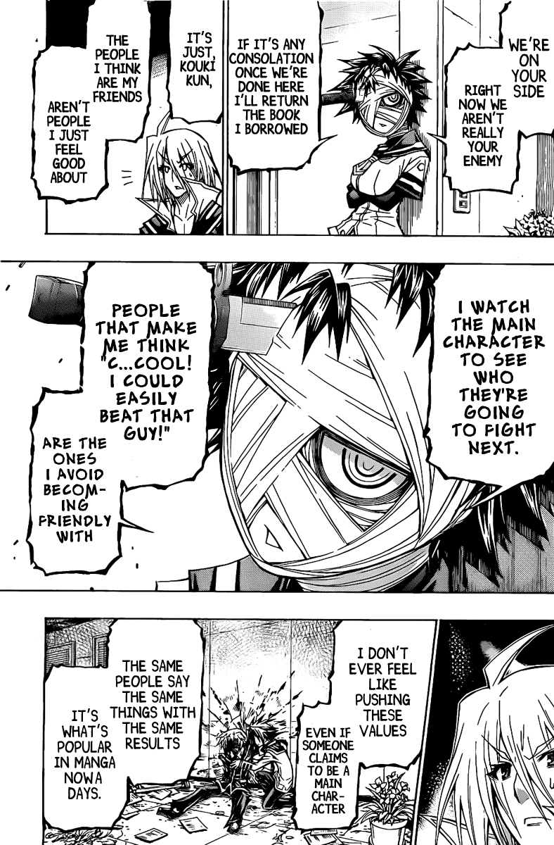 Medaka Box Chapter 118 page 11 - Chapter 118 : The 118th Suggestion - I'm Trying to Change