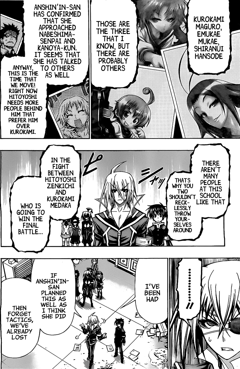 Medaka Box Chapter 118 page 14 - Chapter 118 : The 118th Suggestion - I'm Trying to Change
