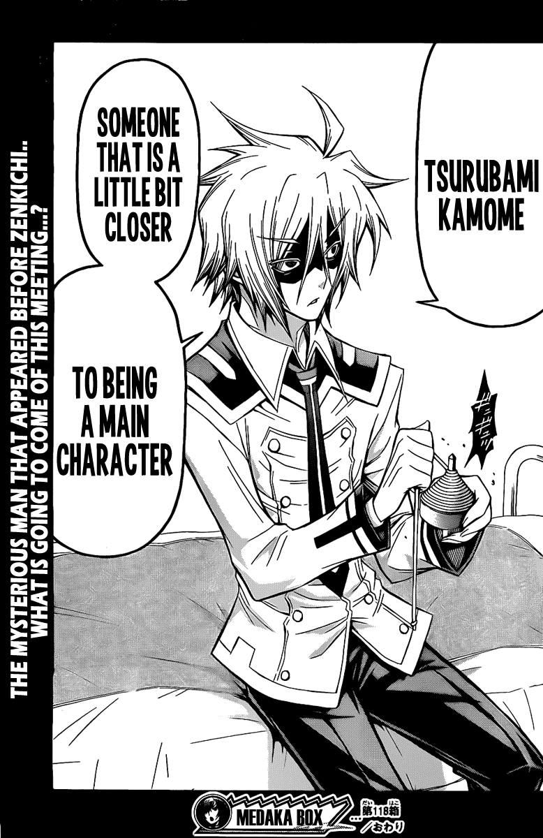 Medaka Box Chapter 118 page 21 - Chapter 118 : The 118th Suggestion - I'm Trying to Change