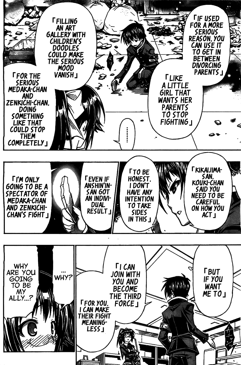 Medaka Box Chapter 119 page 18 - Chapter 119 : The 119th Suggestion - Tsurubami Kamome