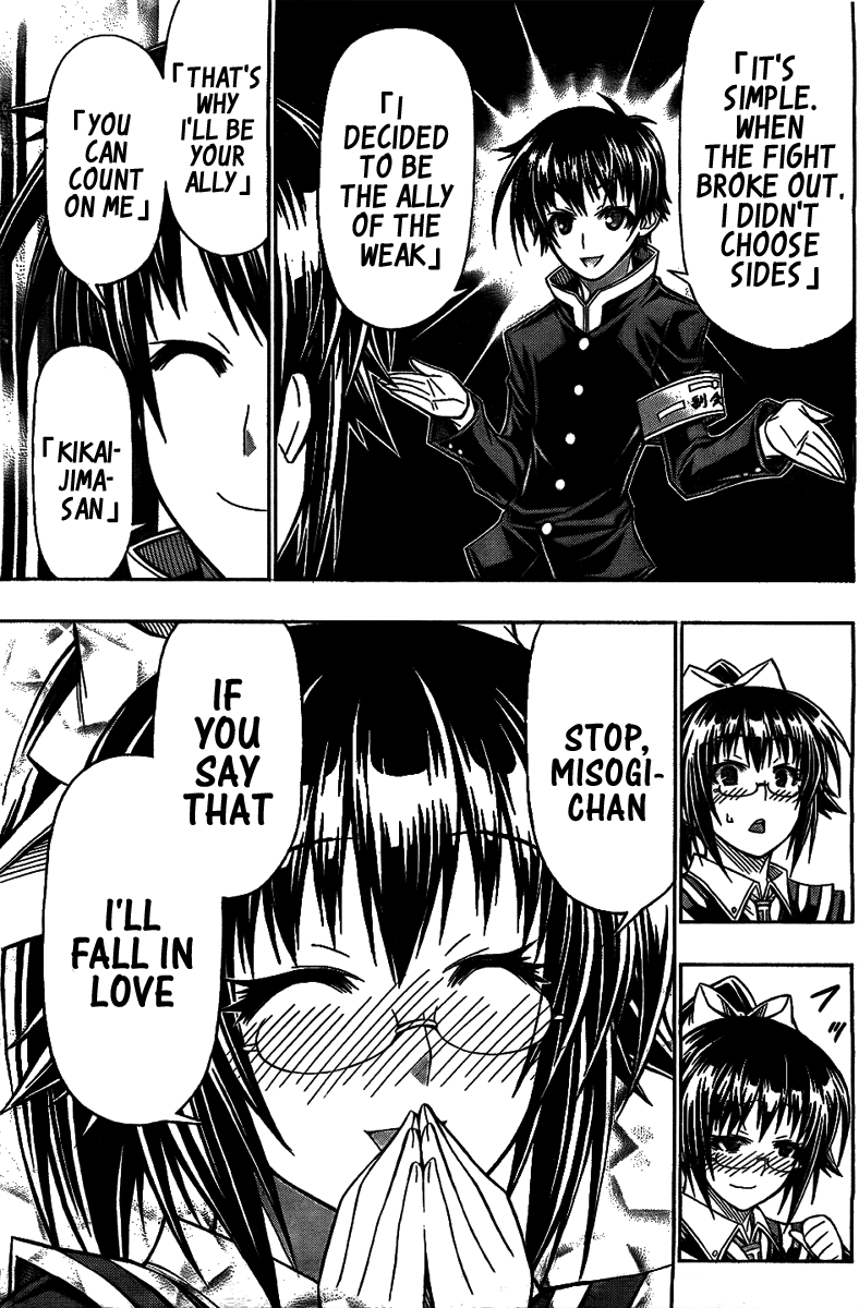 Medaka Box Chapter 119 page 19 - Chapter 119 : The 119th Suggestion - Tsurubami Kamome