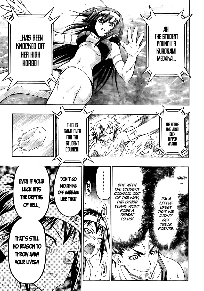 Medaka Box Chapter 12 page 9 - Chapter 12 : The 12th Suggestion - I Like You More Than Money