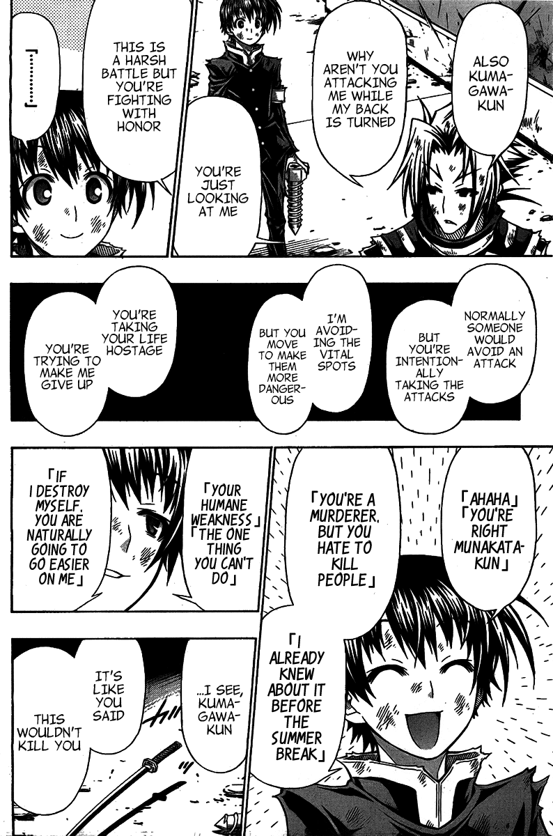 Medaka Box Chapter 120 page 10 - Chapter 120 : The 120th Suggestion - Not Even a Smile