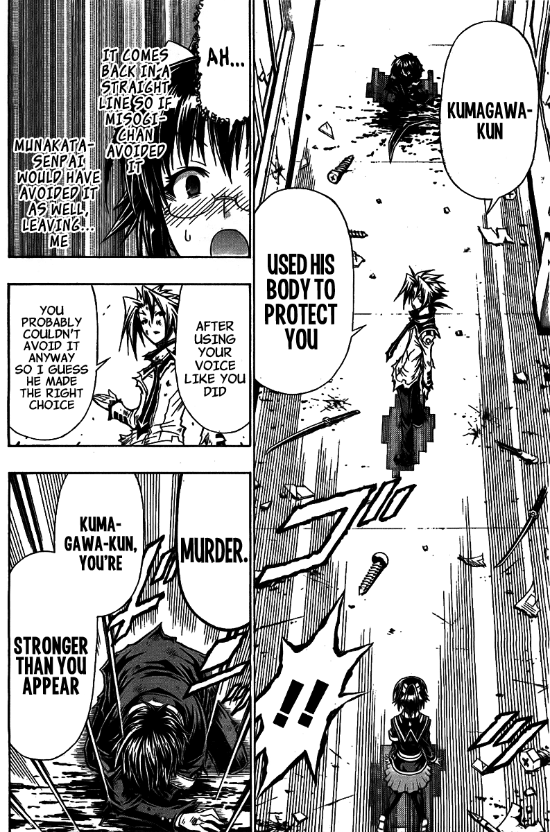 Medaka Box Chapter 120 page 14 - Chapter 120 : The 120th Suggestion - Not Even a Smile
