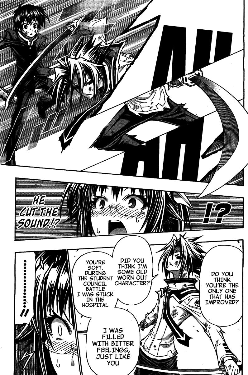 Medaka Box Chapter 120 page 9 - Chapter 120 : The 120th Suggestion - Not Even a Smile