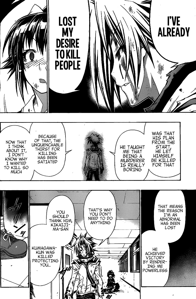 Medaka Box Chapter 121 page 10 - Chapter 121 : The 121st Suggestion - A Person Killing Another