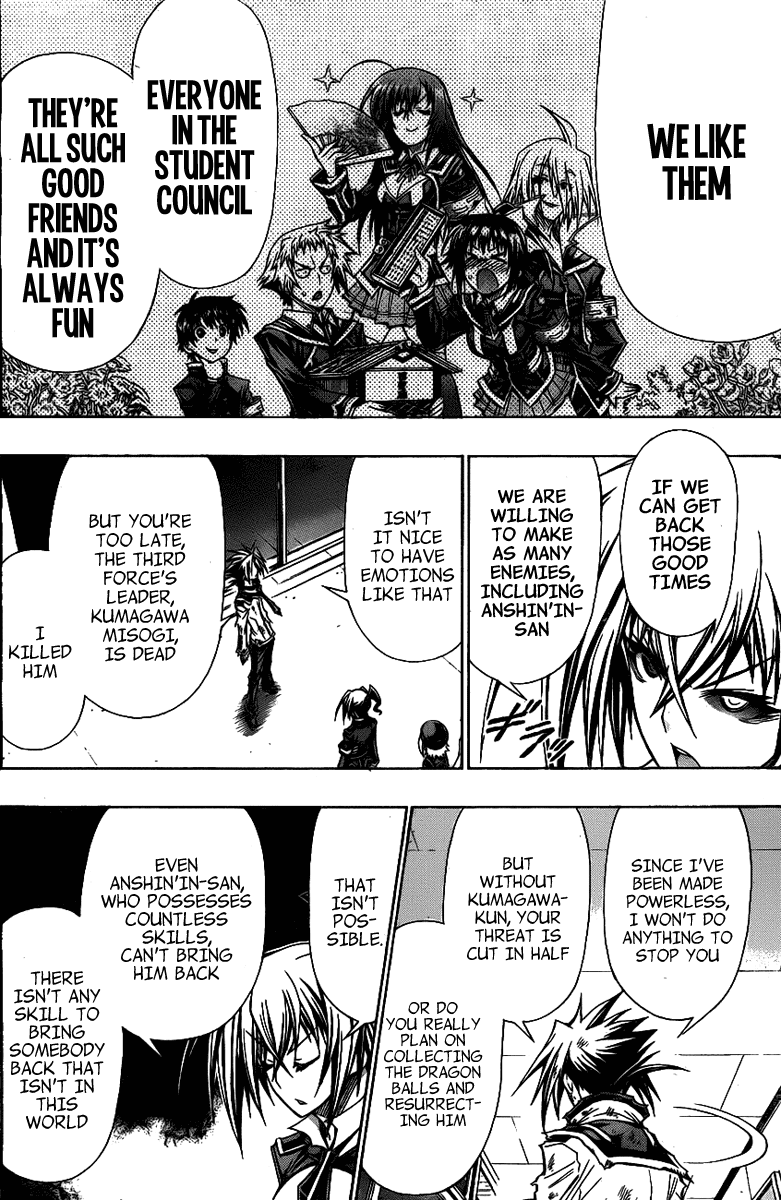 Medaka Box Chapter 121 page 16 - Chapter 121 : The 121st Suggestion - A Person Killing Another