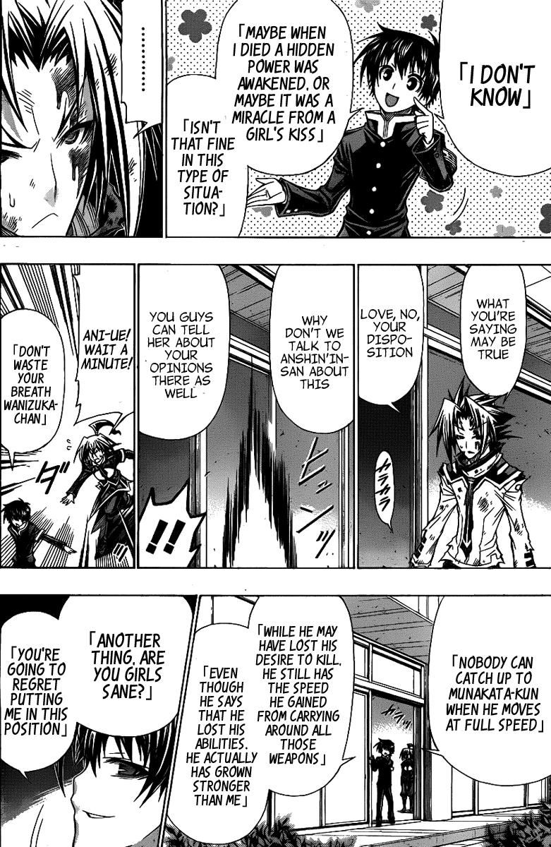 Medaka Box Chapter 121 page 20 - Chapter 121 : The 121st Suggestion - A Person Killing Another