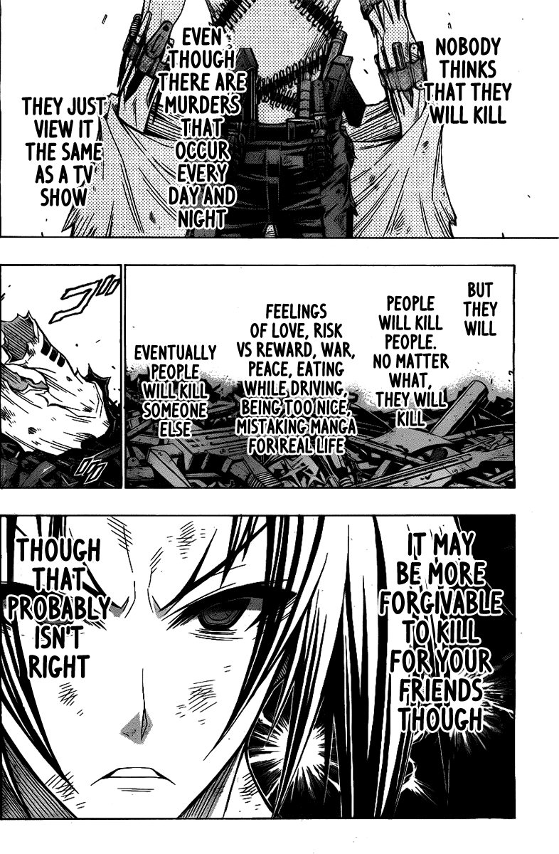 Medaka Box Chapter 121 page 4 - Chapter 121 : The 121st Suggestion - A Person Killing Another