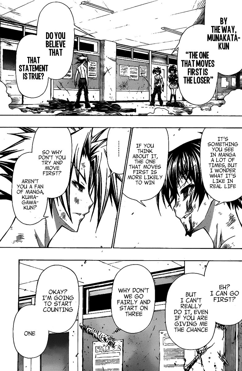 Medaka Box Chapter 121 page 5 - Chapter 121 : The 121st Suggestion - A Person Killing Another