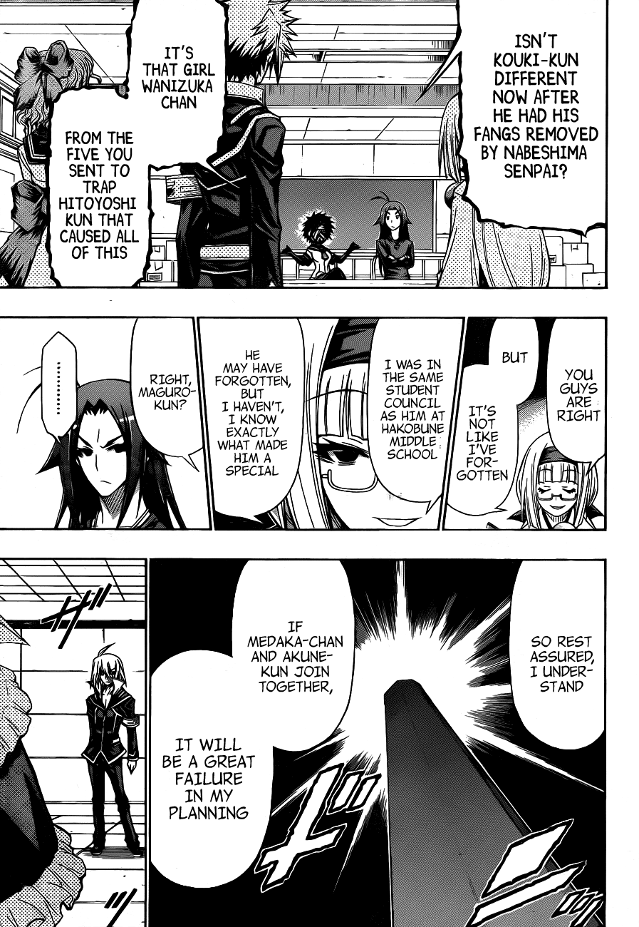 Medaka Box Chapter 122.2 page 11 - Chapter 122 v2 : The 122nd Suggestion - I Heard About it, but…