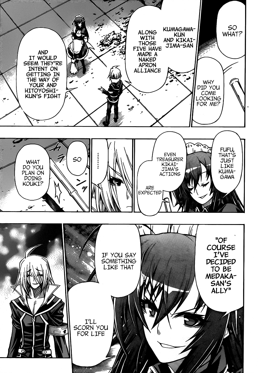 Medaka Box Chapter 122.2 page 13 - Chapter 122 v2 : The 122nd Suggestion - I Heard About it, but…