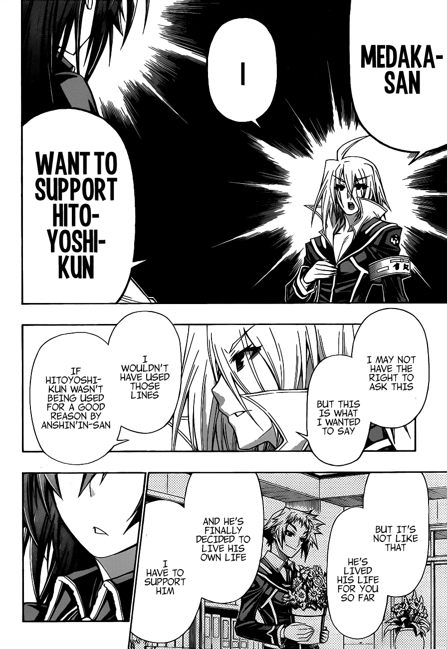 Medaka Box Chapter 122.2 page 14 - Chapter 122 v2 : The 122nd Suggestion - I Heard About it, but…
