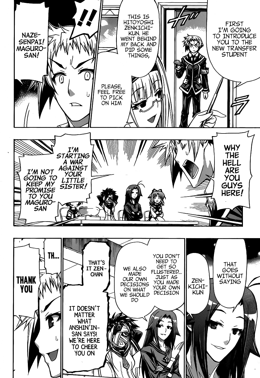 Medaka Box Chapter 122.2 page 4 - Chapter 122 v2 : The 122nd Suggestion - I Heard About it, but…