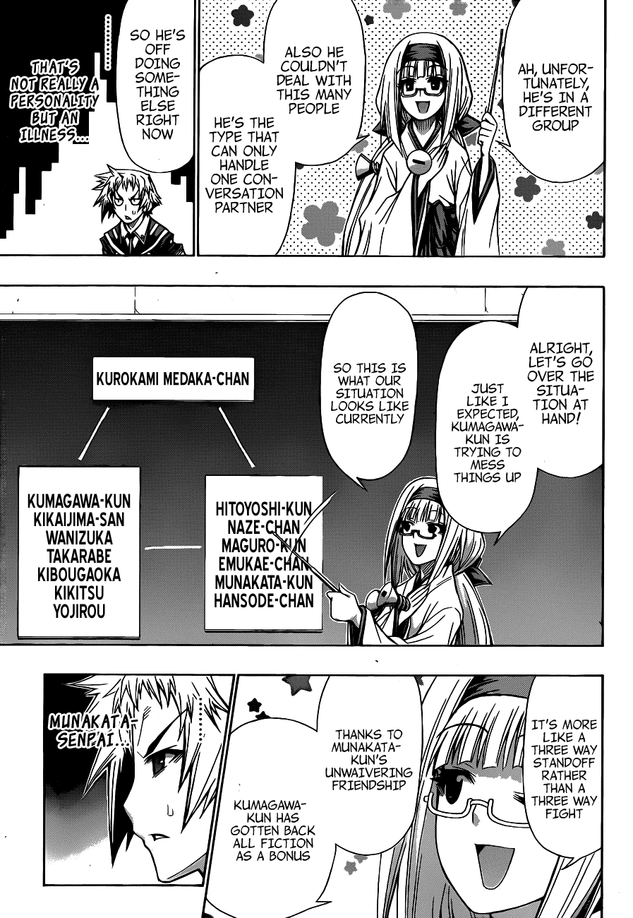 Medaka Box Chapter 122.2 page 7 - Chapter 122 v2 : The 122nd Suggestion - I Heard About it, but…