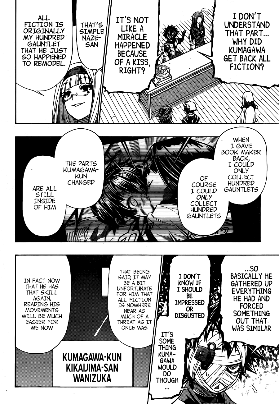 Medaka Box Chapter 122.2 page 8 - Chapter 122 v2 : The 122nd Suggestion - I Heard About it, but…