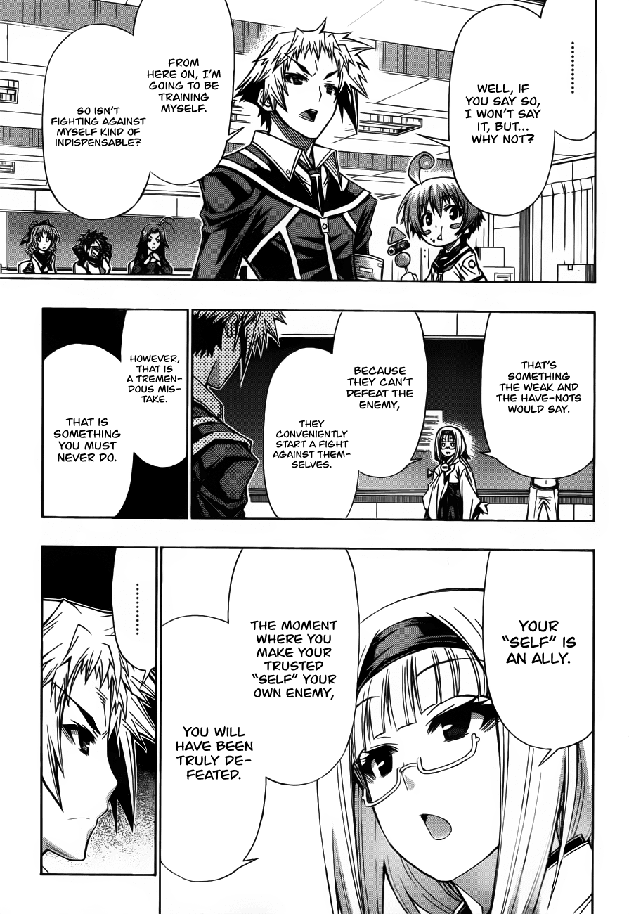 Medaka Box Chapter 123.3 page 10 - Chapter 123 v3 : The 123rd Suggestion - Before the Fight with Zenkichi