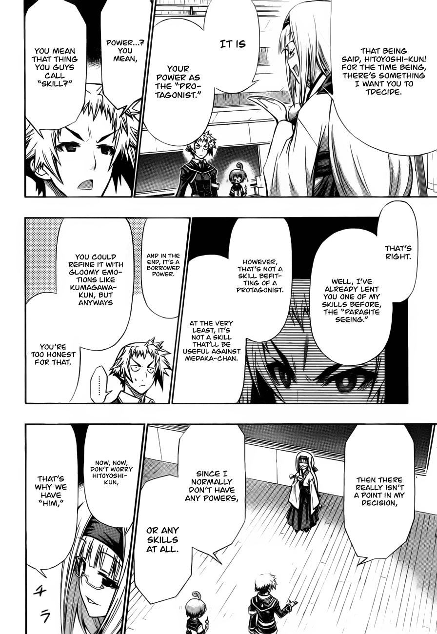 Medaka Box Chapter 123.3 page 11 - Chapter 123 v3 : The 123rd Suggestion - Before the Fight with Zenkichi