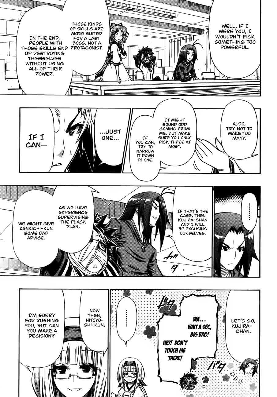 Medaka Box Chapter 123.3 page 14 - Chapter 123 v3 : The 123rd Suggestion - Before the Fight with Zenkichi
