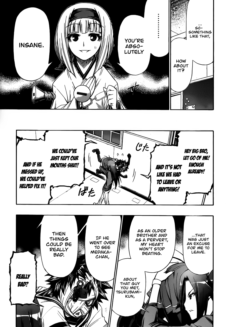 Medaka Box Chapter 123.3 page 16 - Chapter 123 v3 : The 123rd Suggestion - Before the Fight with Zenkichi
