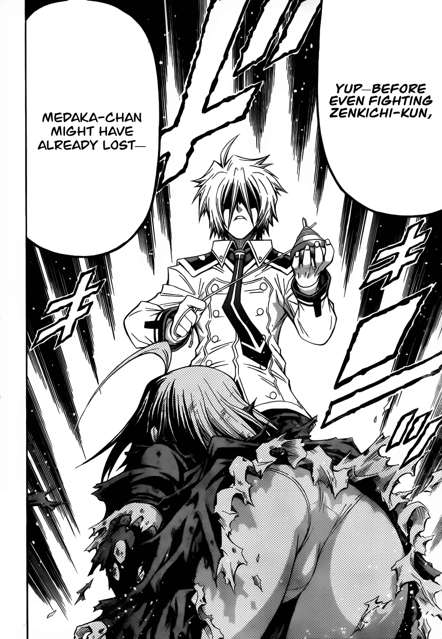Medaka Box Chapter 123.3 page 17 - Chapter 123 v3 : The 123rd Suggestion - Before the Fight with Zenkichi