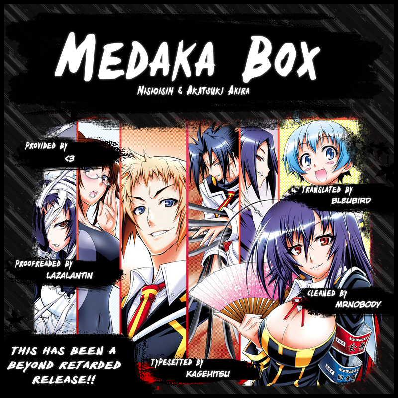 Medaka Box Chapter 124.3 page 1 - Chapter 124 v3 : The 124th Suggestion - The Cost Was Too Great