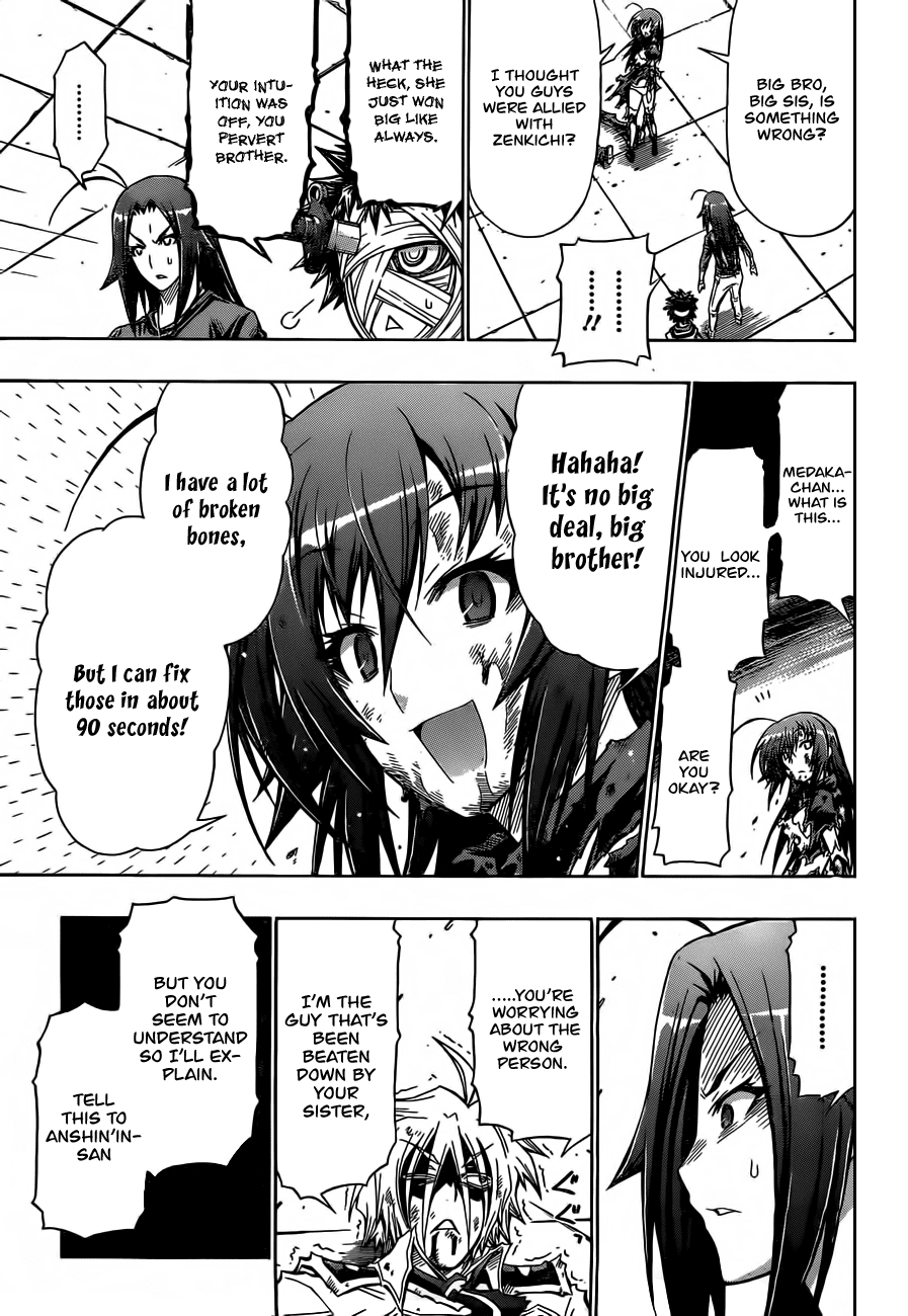 Medaka Box Chapter 124.3 page 18 - Chapter 124 v3 : The 124th Suggestion - The Cost Was Too Great