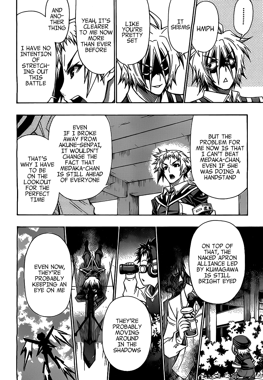 Medaka Box Chapter 127 page 12 - Chapter 127 : The 127th Suggestion - That's Why, Next Year, Medaka-chan Will