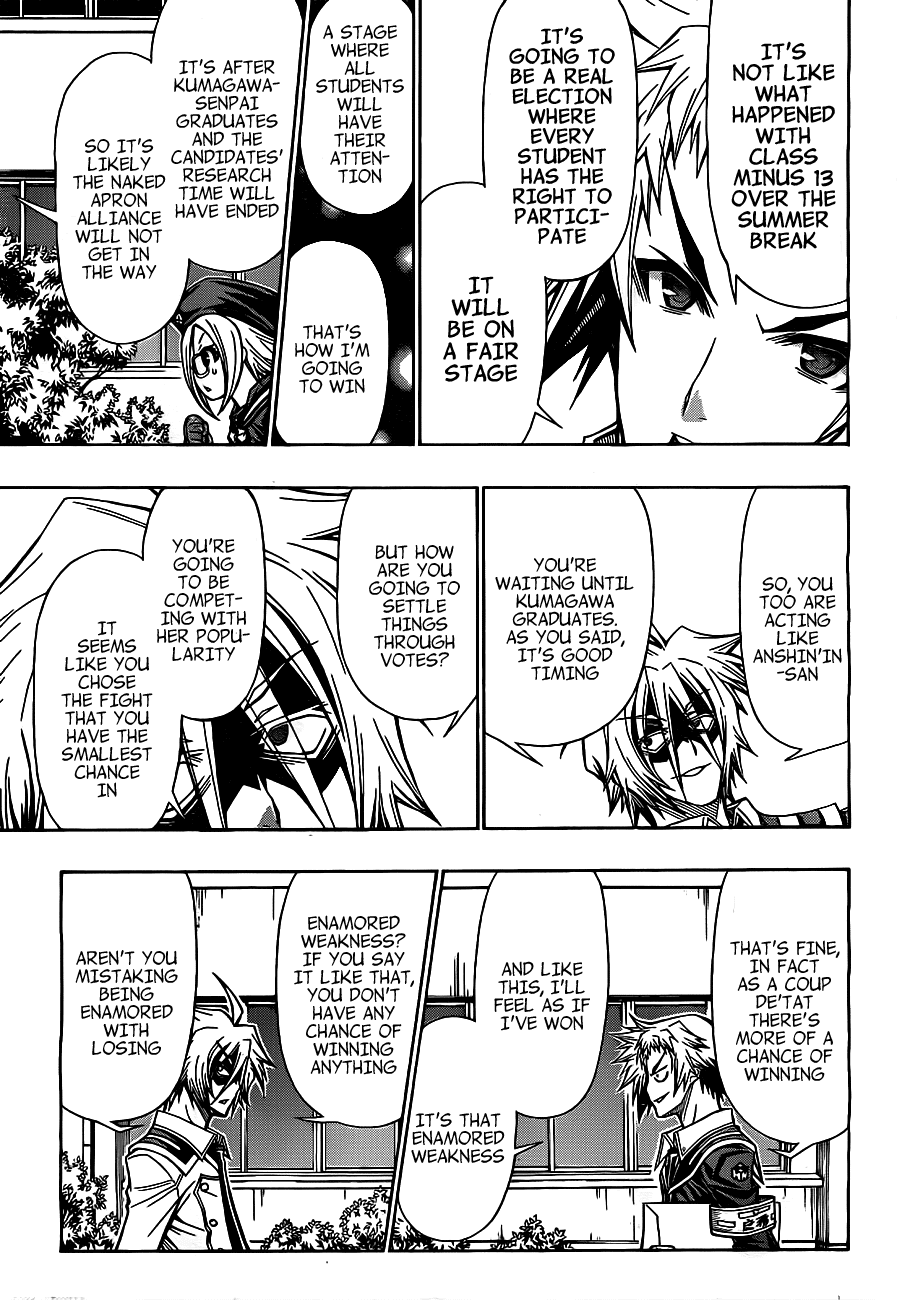 Medaka Box Chapter 127 page 15 - Chapter 127 : The 127th Suggestion - That's Why, Next Year, Medaka-chan Will